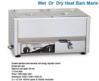 AC-136 :เครื่องอุ่นอาหารด้วยน้ำ-แห้ง 
Wet or Dry Heat Bain Marie