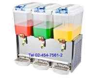 AK-16:เครื่องจ่ายน้ำหวานผลไม้ 18x3 ลิตร 
Fruit Drink Dispenser 70x43x74cm.-AK59