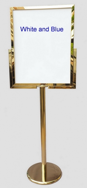 BP-47:ป้ายโปสเตอร์สแตนด์สีทอง
Golden Poster Stand
55x71xH160cm.