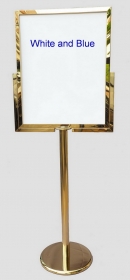 BP-47:ป้ายโปสเตอร์สแตนด์สีทอง
Golden Poster Stand
55x71xH160cm.