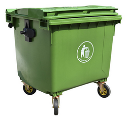 AM-06:ถังขยะ 4 ล้อ 
Plastic Trash Bin 4 wheels