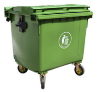 AM-06:ถังขยะ 4 ล้อ 
Plastic Trash Bin 4 wheels