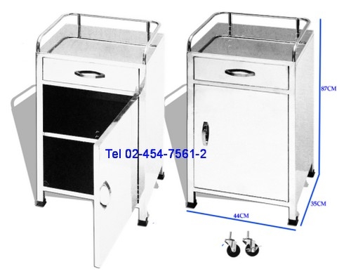 DT-94:ตู้เข็นเอนกประสงค์ 
Multipurpose Cabiness 
with drawer & door