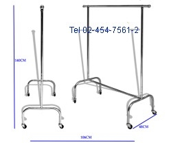 ET-50:ราวตากผ้าราวเดี่ยว 
Single Rail Clothes Hanger