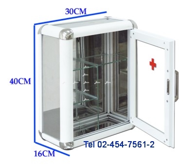 ET-64:ตู้ยาสามัญติดผนัง 
Pharma Wall Cabinet