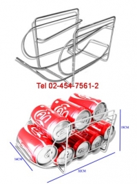 AC-117:ชั้นวางกระป๋องแคน 
Can Holder Stand