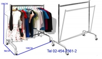 ET-52:ราวแขวนผ้าบาร์เดี่ยว 
Single Rail Clothes Hanger