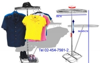 ET-53:ราวแขวนเสื้อกลมหมุนได้ 
Circle Clothes Hanger Stand