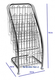 ET-58:ชั้นวางนิตยสาร หนังสือพิมพ์
Magazine & Newspaper Stand