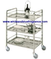 DT-23:รถเข็นเครื่องดื่มสแตนเลส 3 ชั้น
Stainless trolley -AE36