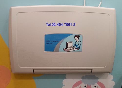 TR-40:ที่รองเปลี่ยนผ้าอ้อมเด็กติดผนัง TC201
Baby Changing Station TC201