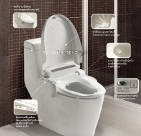 TR-04:ฝาโถรองนั่งอัตโนมัติ 1
Automatic Toilet lid 1