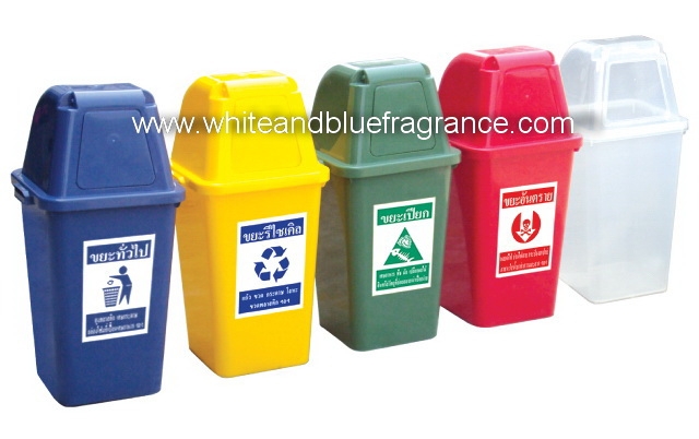 AM-09:ถังขยะแยกประเภท ขนาดกลาง
Plastic Classify Bins - Medium Size