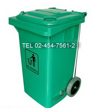 AM-03:ถังขยะ 100 ลิตร มีล้อ
Plastic Dustbin 100 L