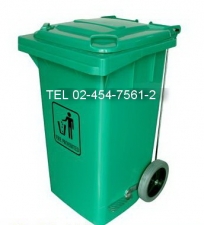 AM-03:ถังขยะ 100 ลิตร มีล้อ
Plastic Dustbin 100 L
