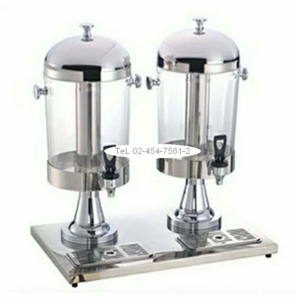 AK-17:เครื่องจ่ายน้ำผลไม้โถคู่ 8 ลิตร -1 
Double Juice dispenser 8 L
