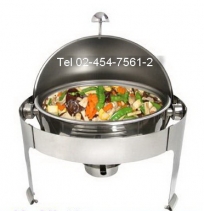 AK-39:หม้ออุ่นอาหารสแตนเลส ถาดกลม -5
Round Chafing Dish - 5