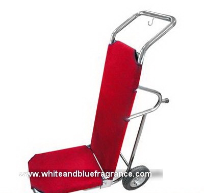 AA-37 : รถเข็นกระเป๋าสแตนเลส 2 ล้อ 5
Stainless Luggage Cart 5