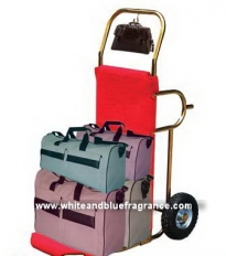 AA-36 : รถเข็นกระเป๋าสแตนเลส 2ล้อ 4
Stainless Luggage Cart 4