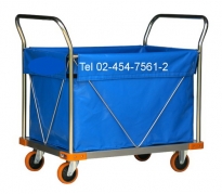 MT-30:รถเข็นผ้าสแตนเลส-432A-1
Stainless Laundry Cart -432A-1