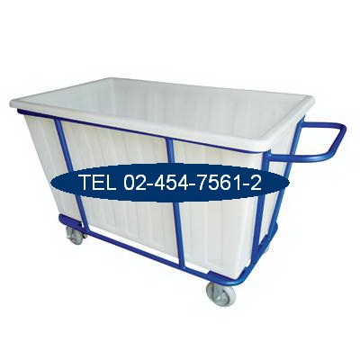 MT-34:รถเข็นผ้าลอนดรี้โครงเหล็กพลาสติก
Steel Laundry Cart
 