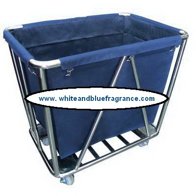 MT-32:รถเข็นผ้าเหล็กผ้าสีกรม 4 ล้อ -1
Steel Fabrics Cart -1