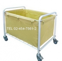 MT-31:รถเข็นผ้าสแตนเลส
เคลือบสีขาว 4 ล้อ 2 เบรค -2
Stainless Laundry Cart -2