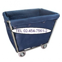 MT-33:รถเข็นผ้าเหล็กผ้าสีกรมใหญ่ 4 ล้อ -2
Steel Fabrics Cart -2