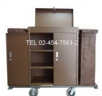 MT-12:รถเข็นแม่บ้านเหล็กพ่น 3 ขั้น -12
Steel plated Housekeeper Cart- 12