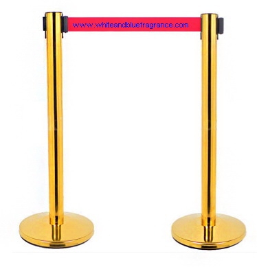 SN-16:เสากั้นทางเดินคิวดึงกลับเหล็กเคลือบ 5
Gold Plated Queue Stands